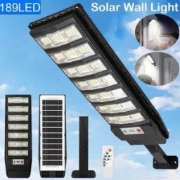 NONE Luci Solari da Esterno Impermeabili, Faretto Solare con Sensore di Movimento LED 6500K, Luce di Sicurezza per Giardino e Parcheggio