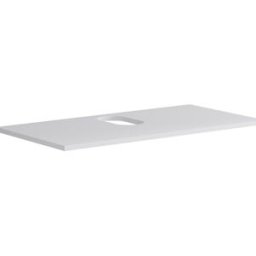 Leroy Merlin Top per lavabo appoggio Niwa L 90 x H 2 x P 46 cm laccato opaco bianco truciolare