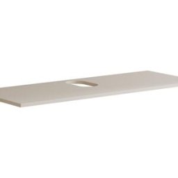 Leroy Merlin Top per lavabo appoggio Niwa L 120 x H 2 x P 46 cm laccato opaco sabbia truciolare
