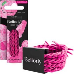 Bellody Lacci per capelli originali 4 Stück Candy Pink
