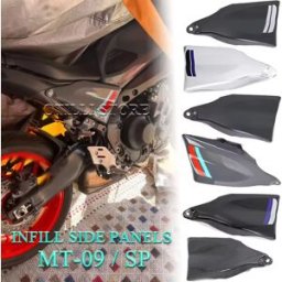 Otilli Protezione Telaio Moto in ABS, Pannelli Laterali e Carene con Kit di Montaggio 2021 2022 2023 per Yamaha MT-09 MT09 MT 09 SP