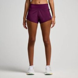 Saucony - Outpace 2.5" Split Short - Viola