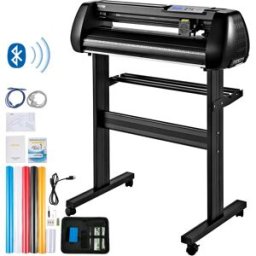 SucceBuy 28/34 pollici taglierina per vinile plotter etichette stampante macchina da taglio display LCD Bluetooth SignMaster Software Kit Bundle