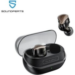 SoundPEATS H3 Hybrid 1 DD+2 BA 3 Driver Auricolari Bluetooth HiFi con ANC, Cuffie Wireless con Suono Hi-Res Lossless LDAC AptX e 6 Microfoni
