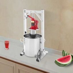 NONE Pressa Idraulica per Vino da 12L, Estrattore Manuale, Kit Macchina per Pressare Vino, Pressa per Succhi in Acciaio Inossidabile