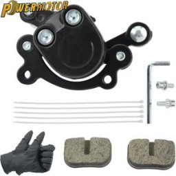 PowerMotor Kit pinza freno a disco anteriore posteriore moto per 43cc 47cc 49cc ATV Quad Mini Motocross Pit Bike Scooter accessori modificati