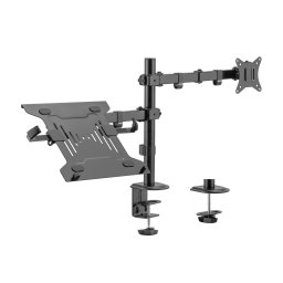 AISENS DTL32TSR-193 supporto da tavolo per Tv a schermo piatto 81,3 cm (32") Nero Scrivania