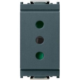 Vimar Idea presa 2P+T 10A P11 colore grigio