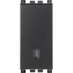 Vimar Arké pulsante 1P NO 10 A 250 V tasto sostituibile colore grigio