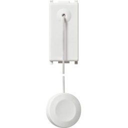 Vimar Pulsante Plana 1P NO 10A 250V con tirante bianco