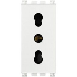 Vimar Arké presa 2P+T 16A 250 V standard italiano tipo P17/11 colore bianco