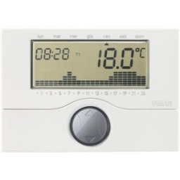 Vimar Cronotermostato Smart Home da parete a batteria bianco