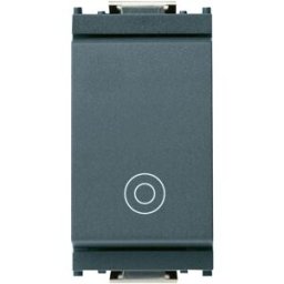 Vimar Idea pulsante 1P NO 10 A generico colore grigio