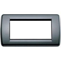 Vimar Idea placca Classica 4M tecnopolimero colore nero