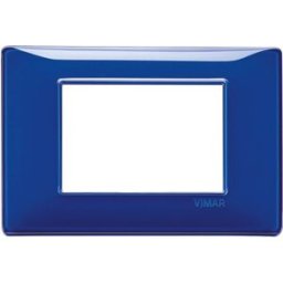 Vimar Plana placca 3M tecnopolimero reflex colore zaffiro