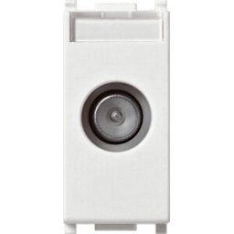 Vimar Presa Plana TV-RD-SAT passante 10dB bianco