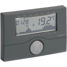 Vimar Cronotermostato Smart Home da parete a batteria antracite