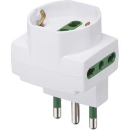 Vimar Adattatore sfalsato verticale S17+2P17/11+ bianco