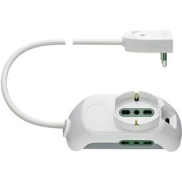 Vimar presa multipla universale, 2 P17/11 e SPB17 colore bianco