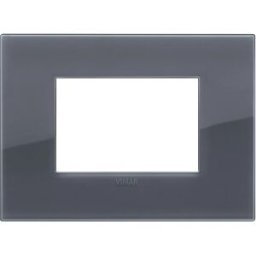 Vimar Arkè placca 3M Reflex colore grigio-fumè