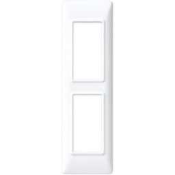 Vimar Placca 2 moduli Plana bianco