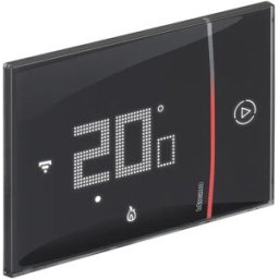 Bticino Cronotermostato Smart Home WiFi da incasso nero