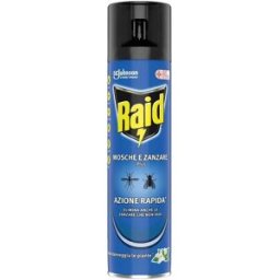 Raid Spray antizanzare insetticida mosche e zanzare 400 ml