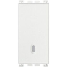 Vimar Arkè interruttore 1P 16 AX 250 V tasto sostituibile colore bianco