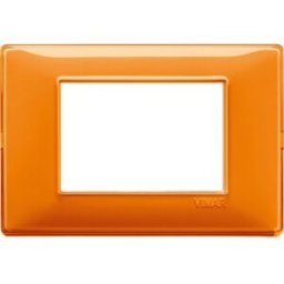 Vimar Plana placca 3M tecnopolimero reflex colore arancio