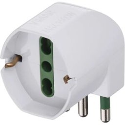 Vimar Adattatore semplice SICURY 250 V~ sfalsato