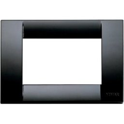 Vimar Idea placca Classica 3M tecnopolimero colore nero