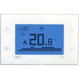 Vemer Cronotermostato Smart Home digitale settimanale Evo-X da parete bianco