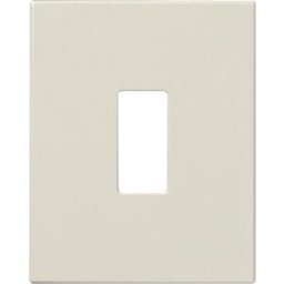 Vimar 8000 placca 1M resina scatto tonda colore avorio