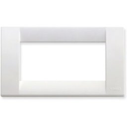 Vimar Idea placca Classica 4M tecnopolimero colore bianco brillante
