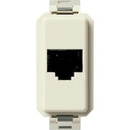 Vimar 8000 presa RJ11 6/4 (6 posizioni 4 contatti) colore avorio