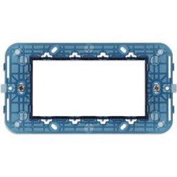 Vimar Arké supporto 4 moduli con viti per scatole 4 moduli