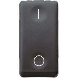 Gewiss Interruttore bipolare Top System 16 A 250V nero