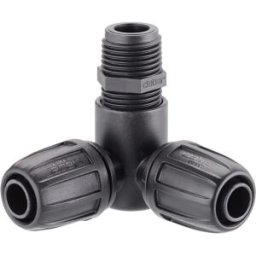 Claber raccordo ad angolo Ø 1/2" (13-16 mm) - filetto 1/2" Block System