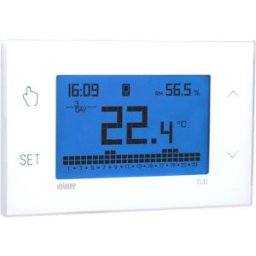 - Cronotermostato elettronico touch screen 4GLTE bianco