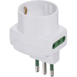 Vimar Adattatore sfalsato verticale S11+2P11+P30 bianco