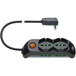 Vimar Presa mobile multipla 2P+T 16 A 250 V nero
