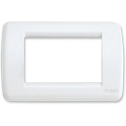 Vimar Idea placca Rondò 3M tecnopolimero colore bianco brillante