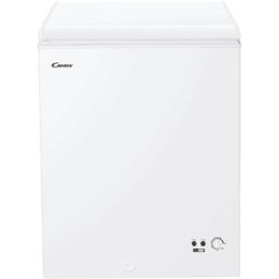 Candy CCHH 145E Congelatore pozzo, Capacità netta 137 l, dimensioni: L 69,5 cm, A 84,5 P 55,5 Rumorosità 39 dB(A), Bianco, Classe E