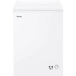 Candy CCHH 100E Congelatore pozzo, Capacità netta 97 l, dimensioni: L 54,5 cm, A 84,5 P 51 Rumorosità 39 dB(A), Bianco, Classe E