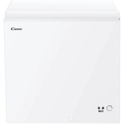 Candy CCHH 200E Congelatore pozzo, Capacità netta 196 l, dimensioni: L 91,5 cm, A 84,5 P 55,5 Rumorosità 39 dB(A), Bianco, Classe E