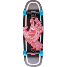 Santa Cruz Skateboard Cruiser Decoder Hand 9.51 X 32.26 Shaped Ricondizionato One Size