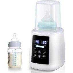 NONE Scaldabiberon elettrico 6 in 1, sterilizzatore per latte materno, con timer digitale, controllo della temperatura, spegnimento automatico, 220V