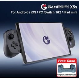 GameSir X5s Gamepad Mobile per Nintendo Switch 2/1 Android iOS PC, Controller Wireless con Joystick e Grilletti a Effetto Hall, 3 Modalità