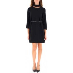 Armani Exchange Abito con cintura NERO 4