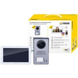 ELVOX VIMAR Videocitofono WiFi connesso K40955 2 fili TFT LCD 7" touchscreen, 6 suonerie